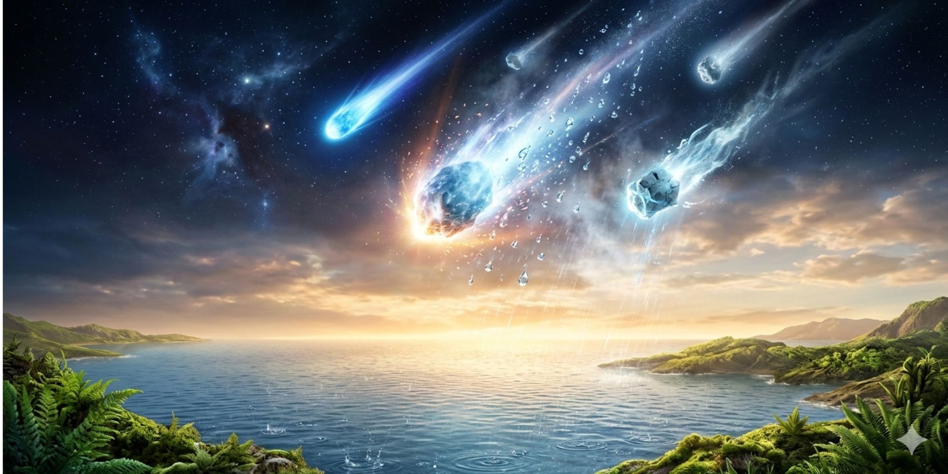 Sains Membuktikan Air Datang dari Langit