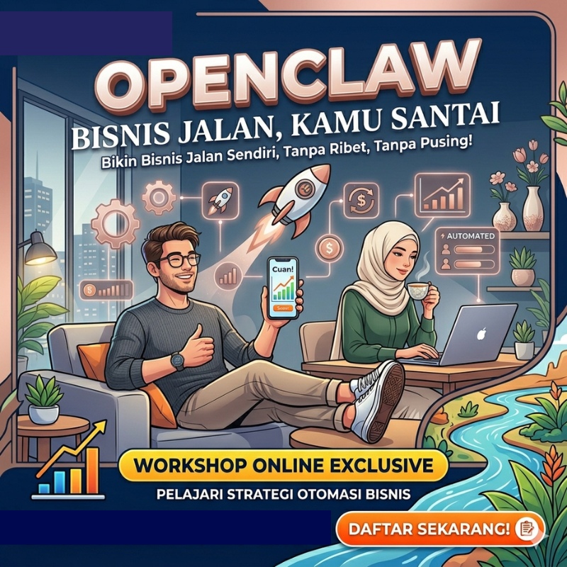 OpenClaw: Bisnis Jalan, Kamu Santai