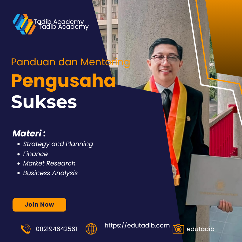 Panduan dan Mentoring Jadi Pengusaha Sukses